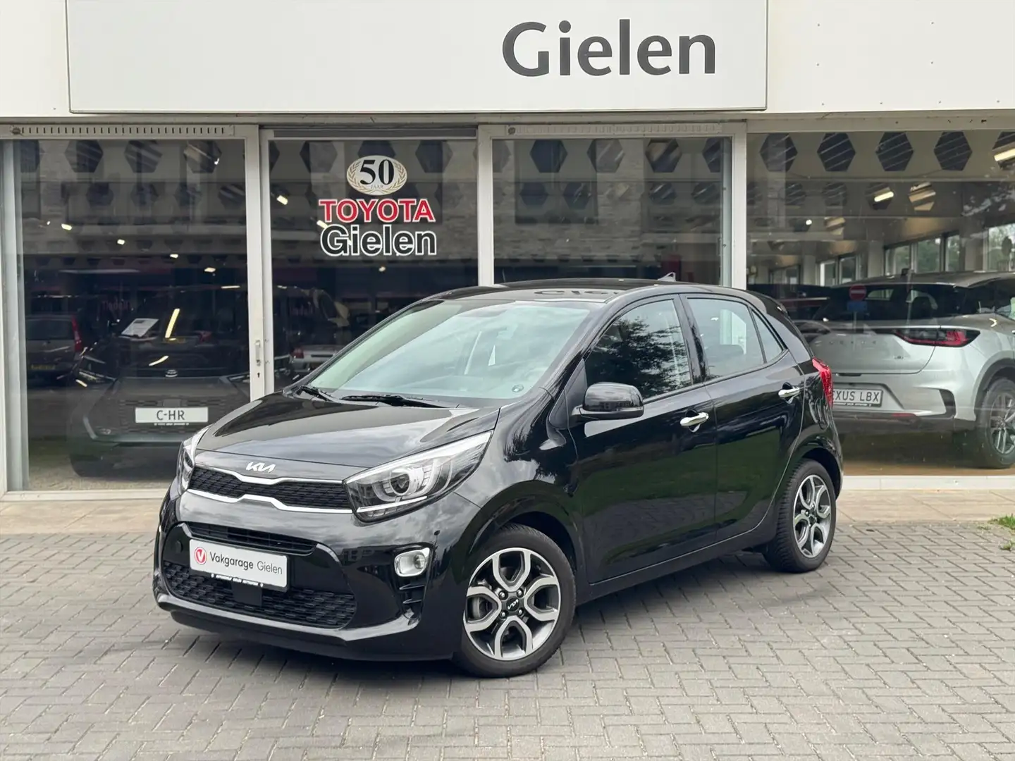 Kia Picanto 1.2 Automaat 5-Zits DynamicLine | Parkeersensoren, Noir - 1