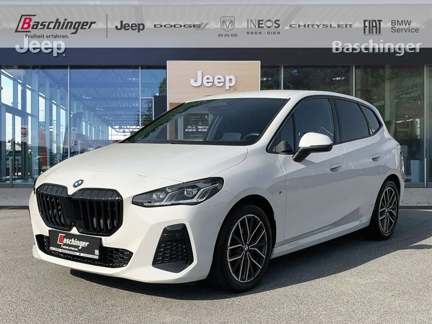 BMW 218 i Active Tourer Aut. Weiß - 1