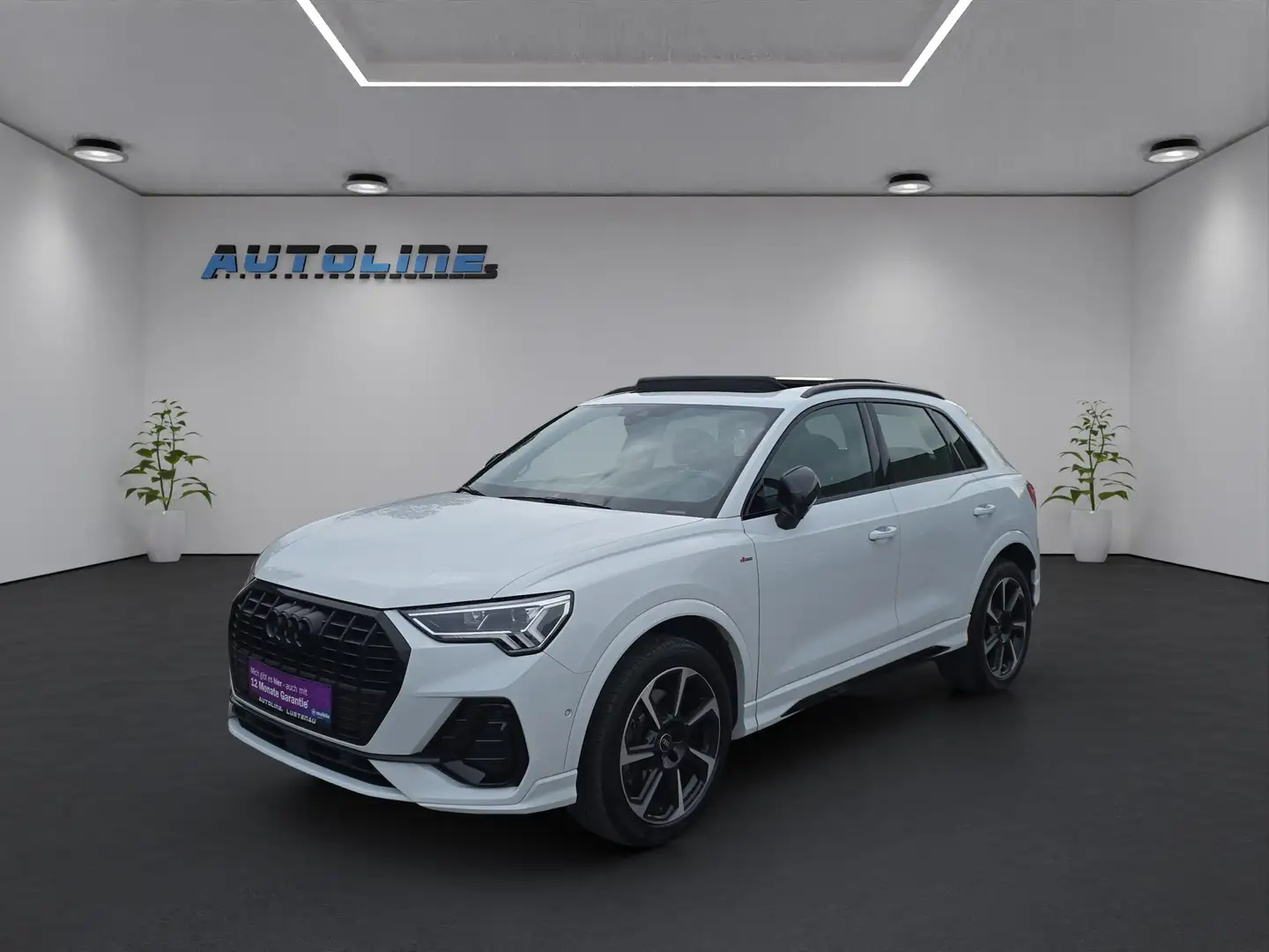 Audi Q3 40TDI quattro S-line*360°*PANO**SPUR*SITZH*LED Weiß - 1