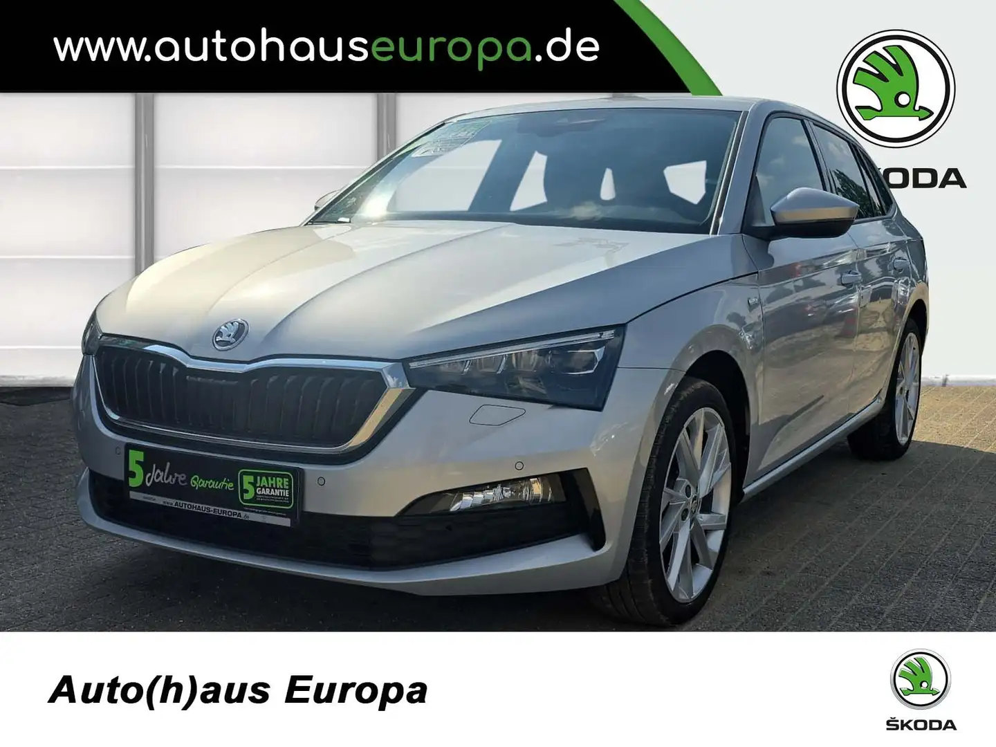 Skoda Scala 1.5 TSI DSG Tour KlimaA SmartLink Kam SHZ LHZ LED Silber - 1
