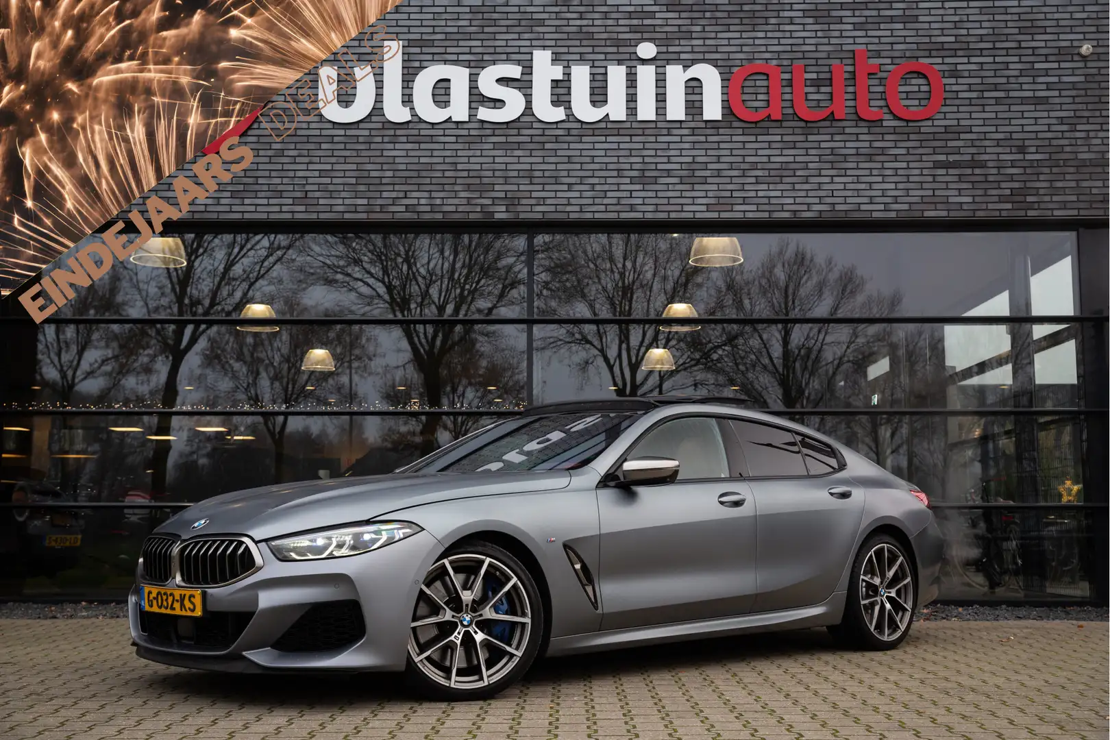 BMW M850 8-serie Gran Coupé M850i xDrive High Executive 531 Gris - 1