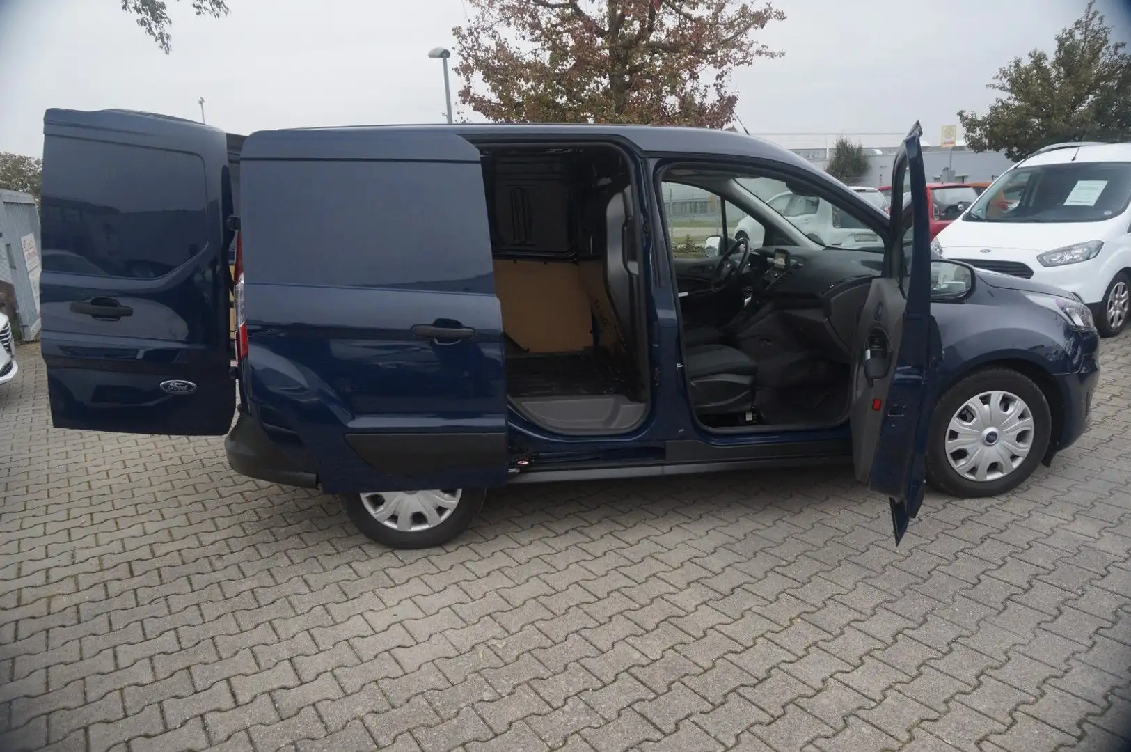 Ford Transit Connect Kasten Autm.NAVI*KAMERA*SPURHALT Bleu - 2