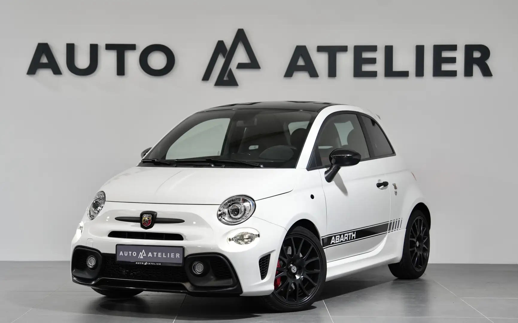 Abarth 595 esseesse*AKRAPOVIC*BEATS*SCHALE*CARBON* Blanc - 2