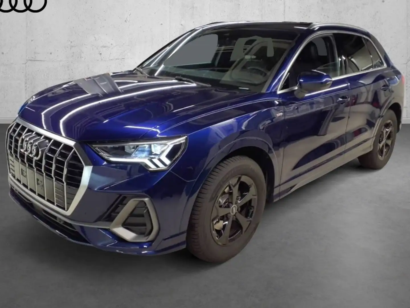Audi Q3 S line 35 TFSI S tr. LED AHK FLA 19Ž Virtual+ Blau - 2