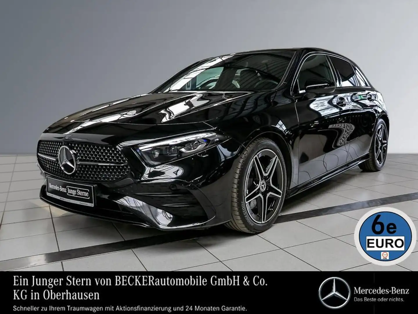 Mercedes-Benz A 220 d AMG LINE PREMIUM NIGHT MULTIBEAM LEDER Schwarz - 1
