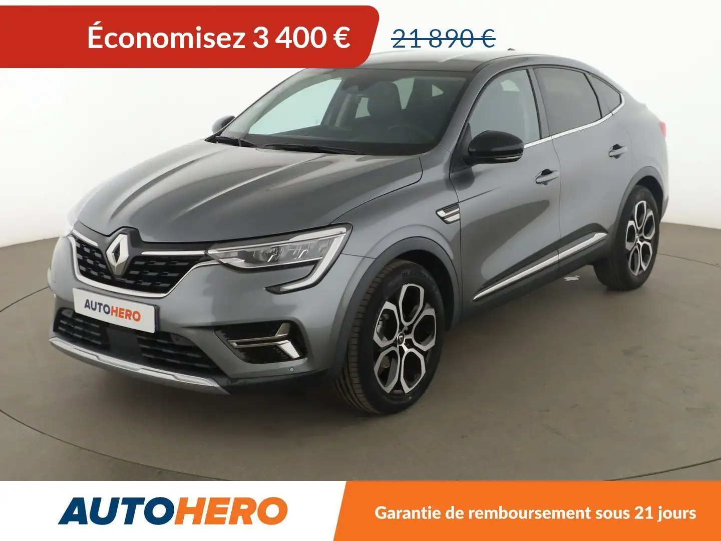 Renault Arkana 1.3 TCe Intens EDC Gris - 1