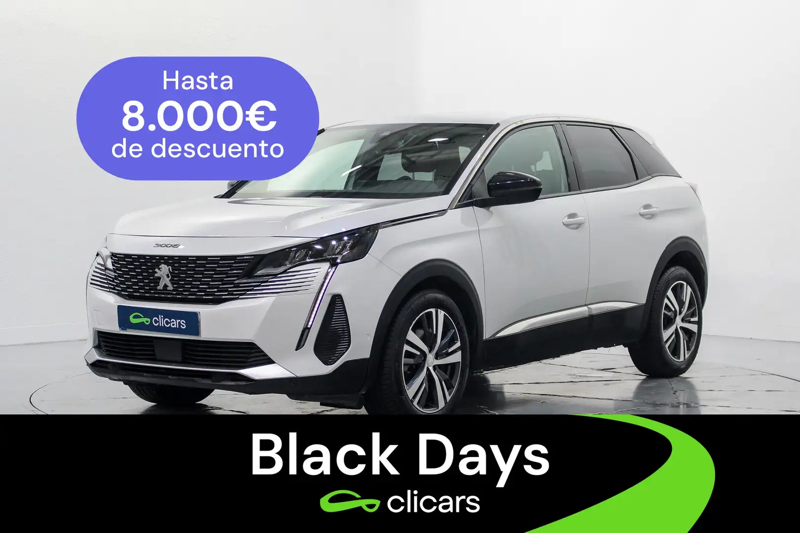 Peugeot 3008 1.5BlueHDi Allure Pack S&S EAT8 130 Blanc - 1