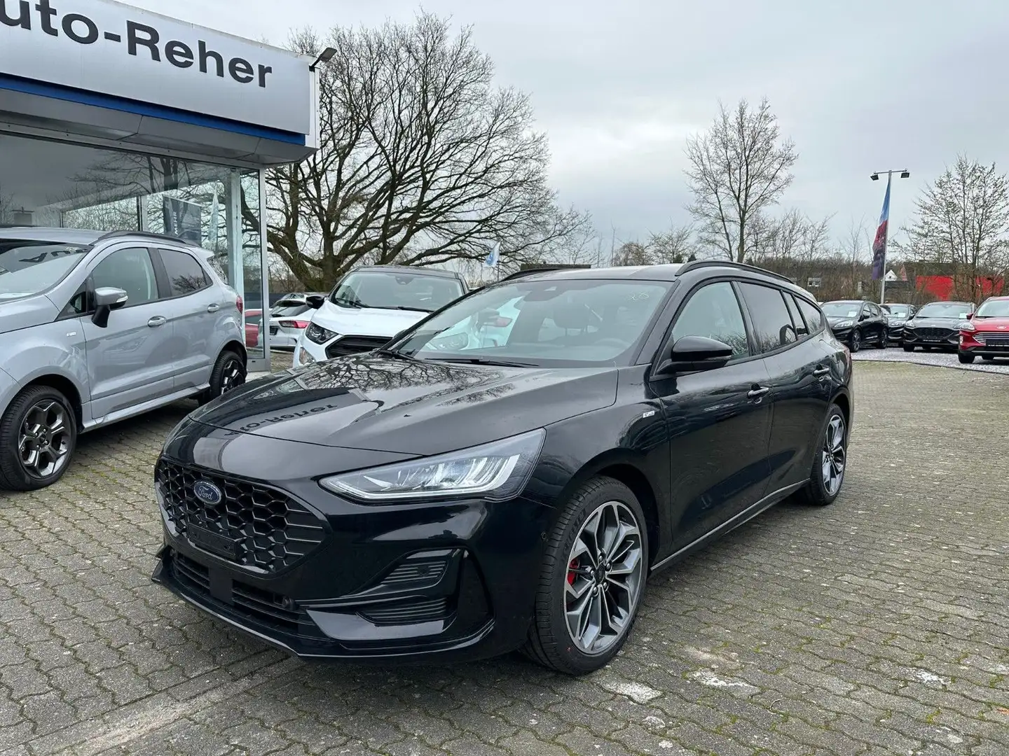 Ford Focus ST-Line X 1,5l EcoBlue Automatik Navi Led Schwarz - 1