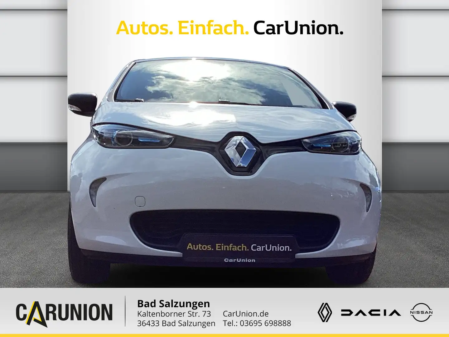 Renault ZOE CARGO LKW Zulassung 2-Sitzer Weiß - 2