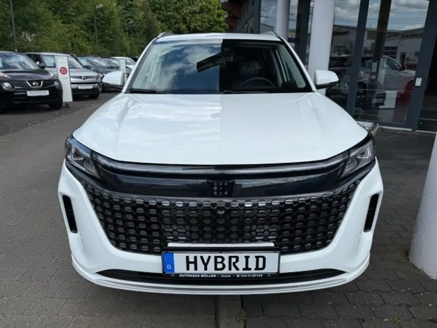 DFSK Fengon E5 PHEV Pano/LED/360°Kamera/Leder/7Sitze Biały - 2