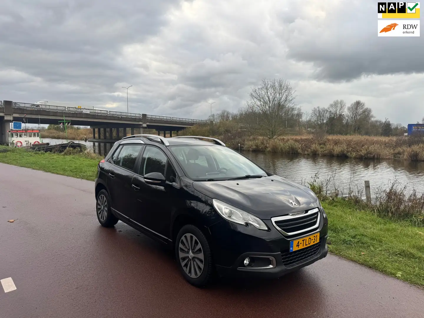 Peugeot 2008 1.2 VTi Active|Automaat|Luxe|Goed onderh.| Noir - 1