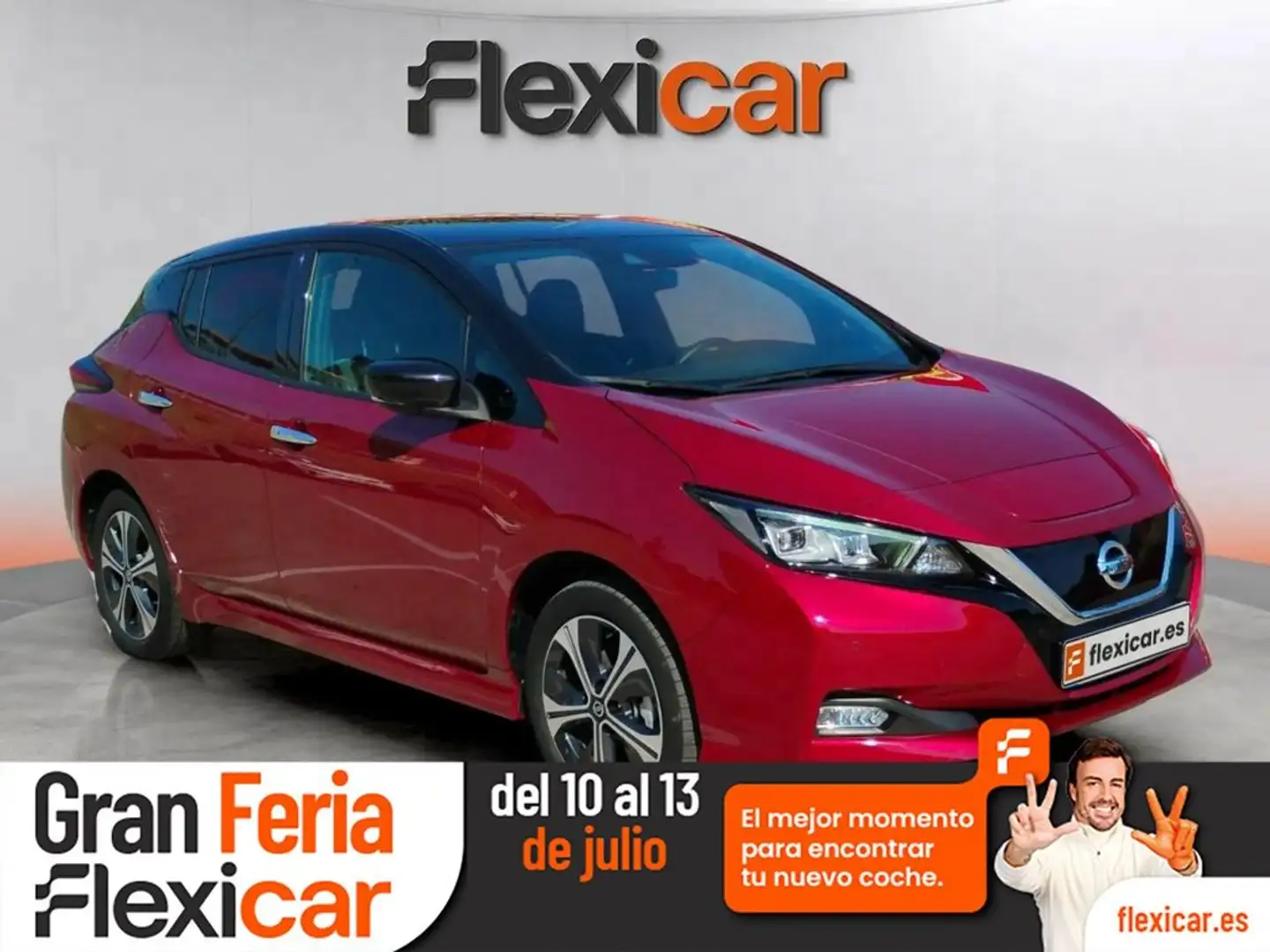Nissan Leaf 40kWh Tekna Rojo - 1