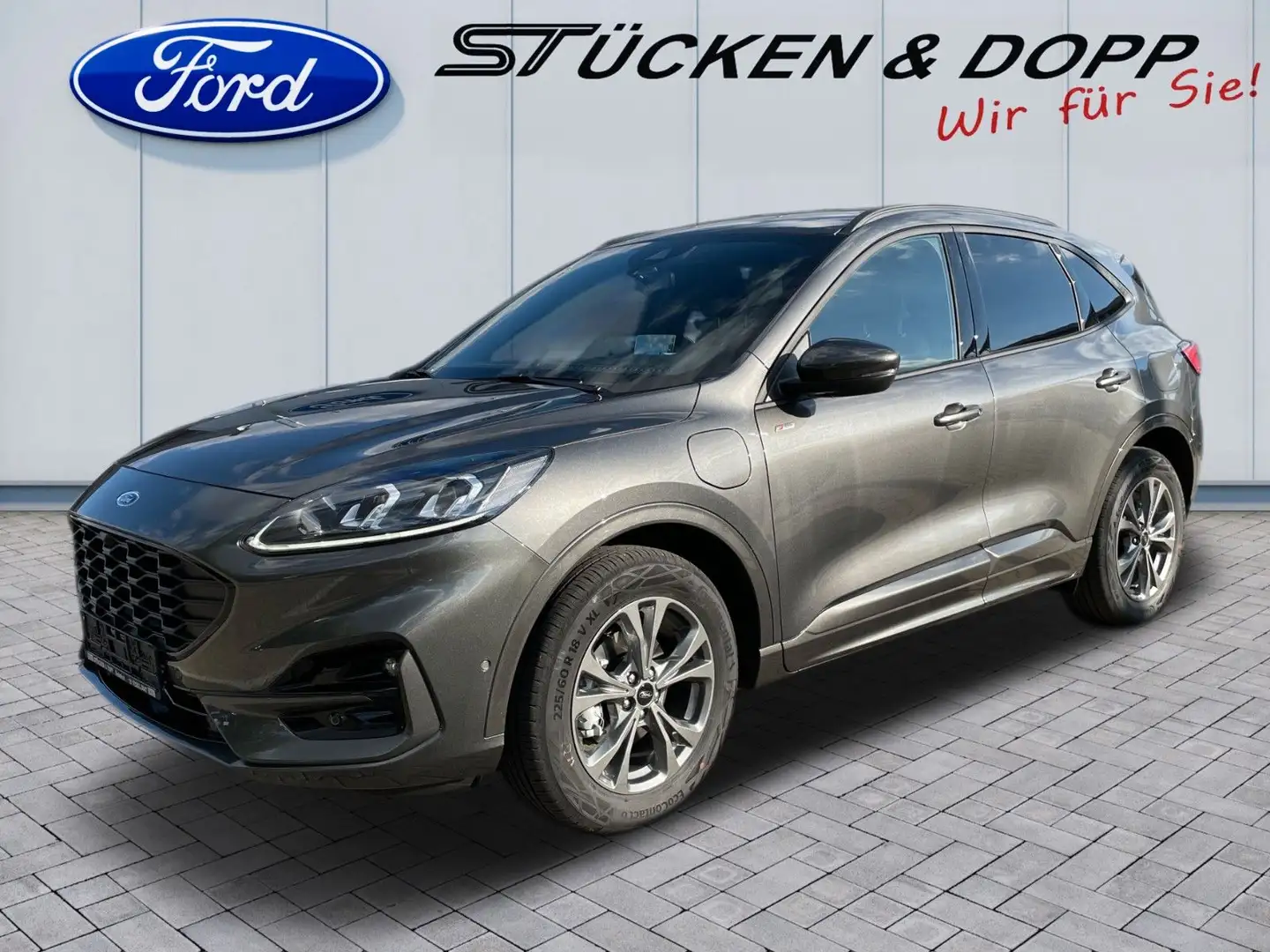 Ford Kuga PHEV ST-Line+LED+Head-Up+Kamera+... Gris - 1