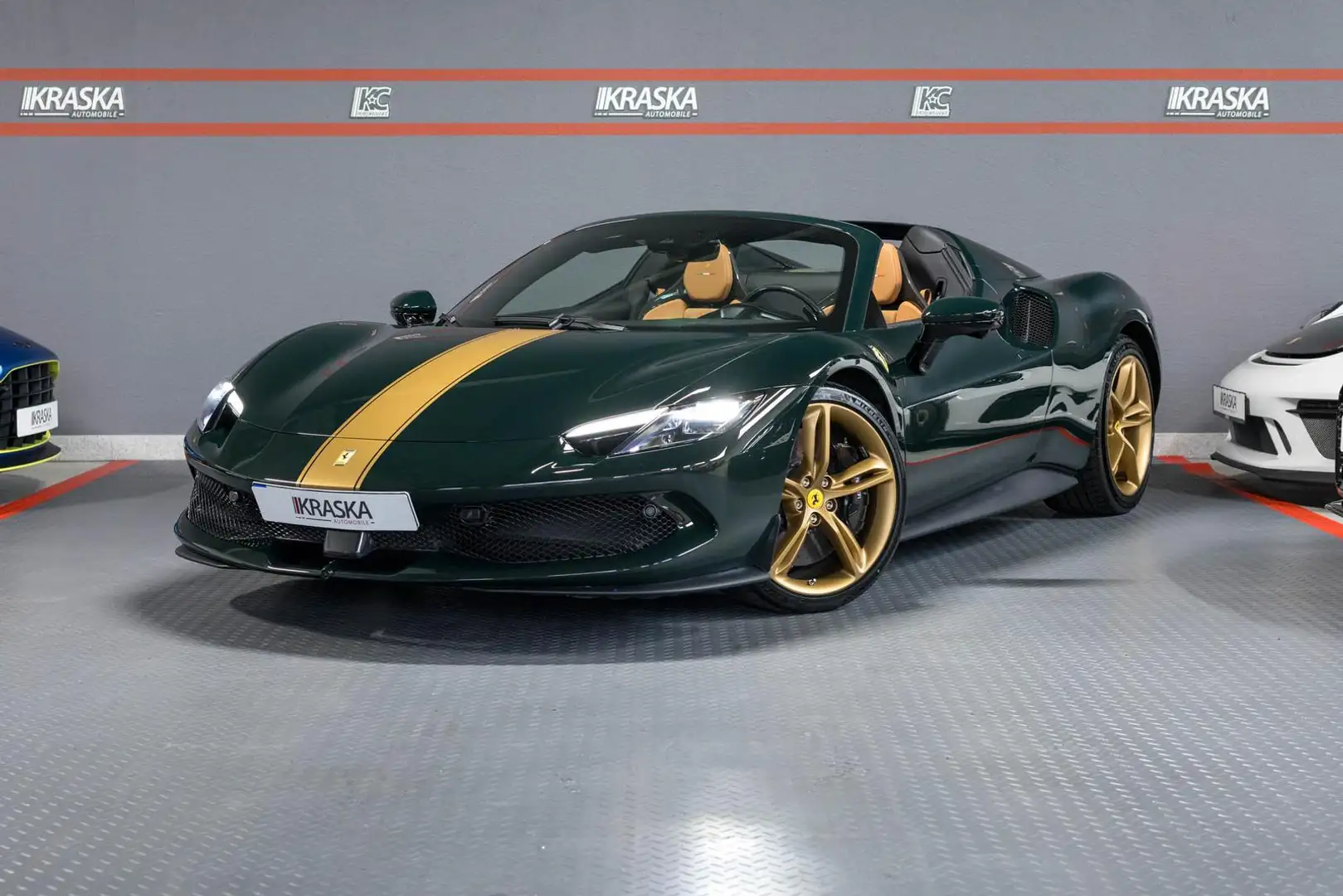 Ferrari 296 Verde Britith Racing AFS JBL LIFT CARBON Зелёный - 1