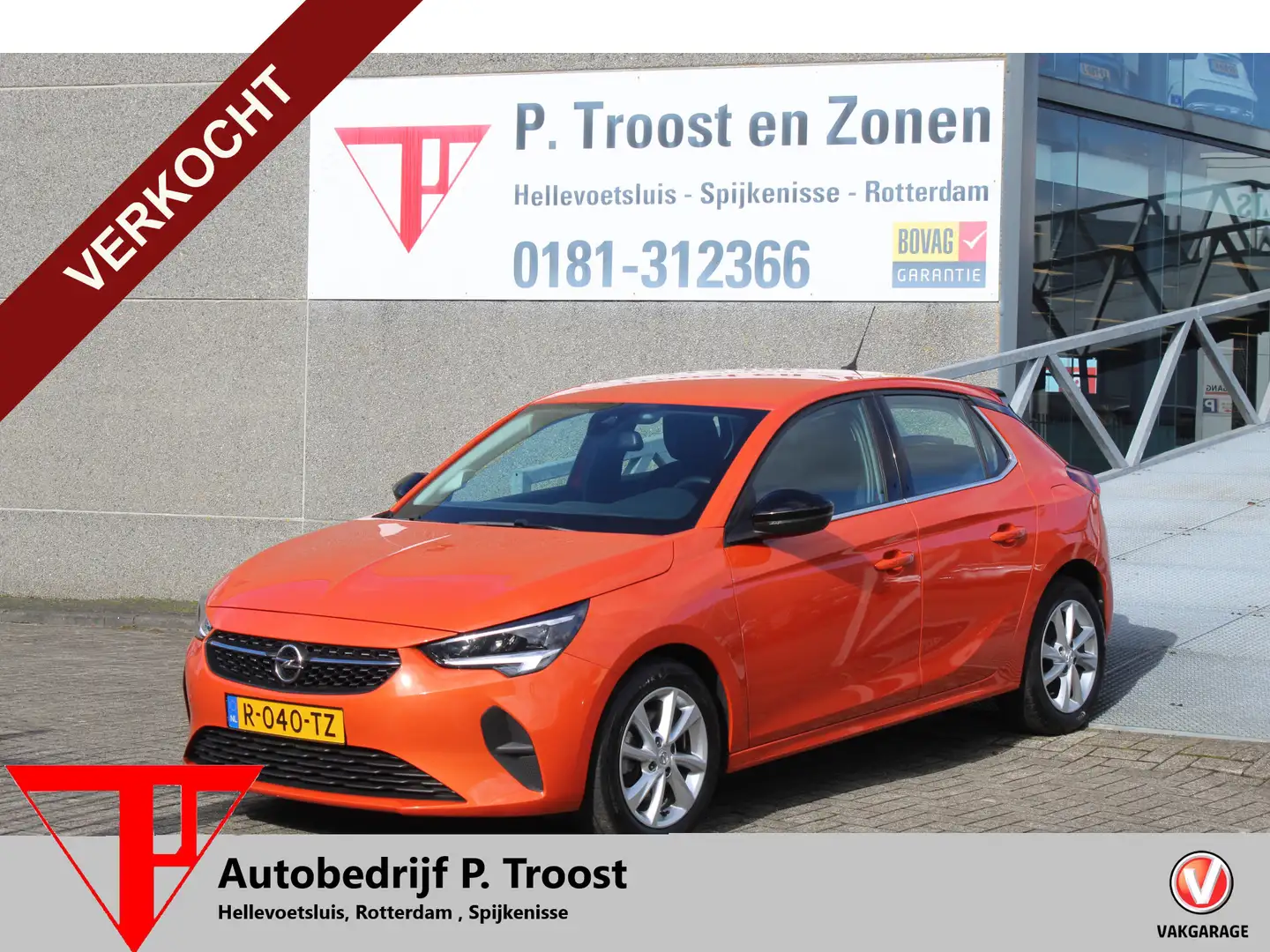 Opel Corsa 1.2 Elegance Virtual cockpit/Apple carplay/Parkeer Oranje - 1
