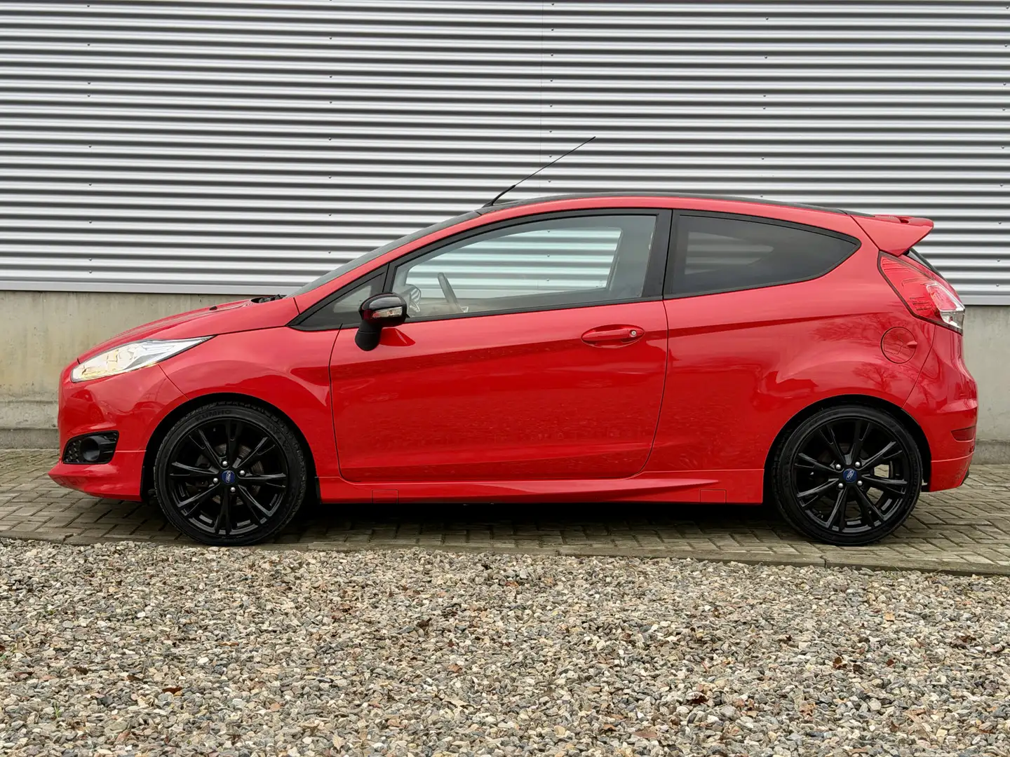 Ford Fiesta 1.0 EcoBoost Red/Black Edition 141 PK [ ecc,audio, Rouge - 2