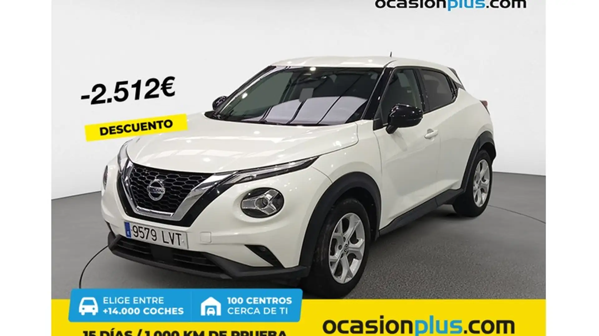 Nissan Juke 1.0 DIG-T Acenta 4x2 114 Blanc - 1