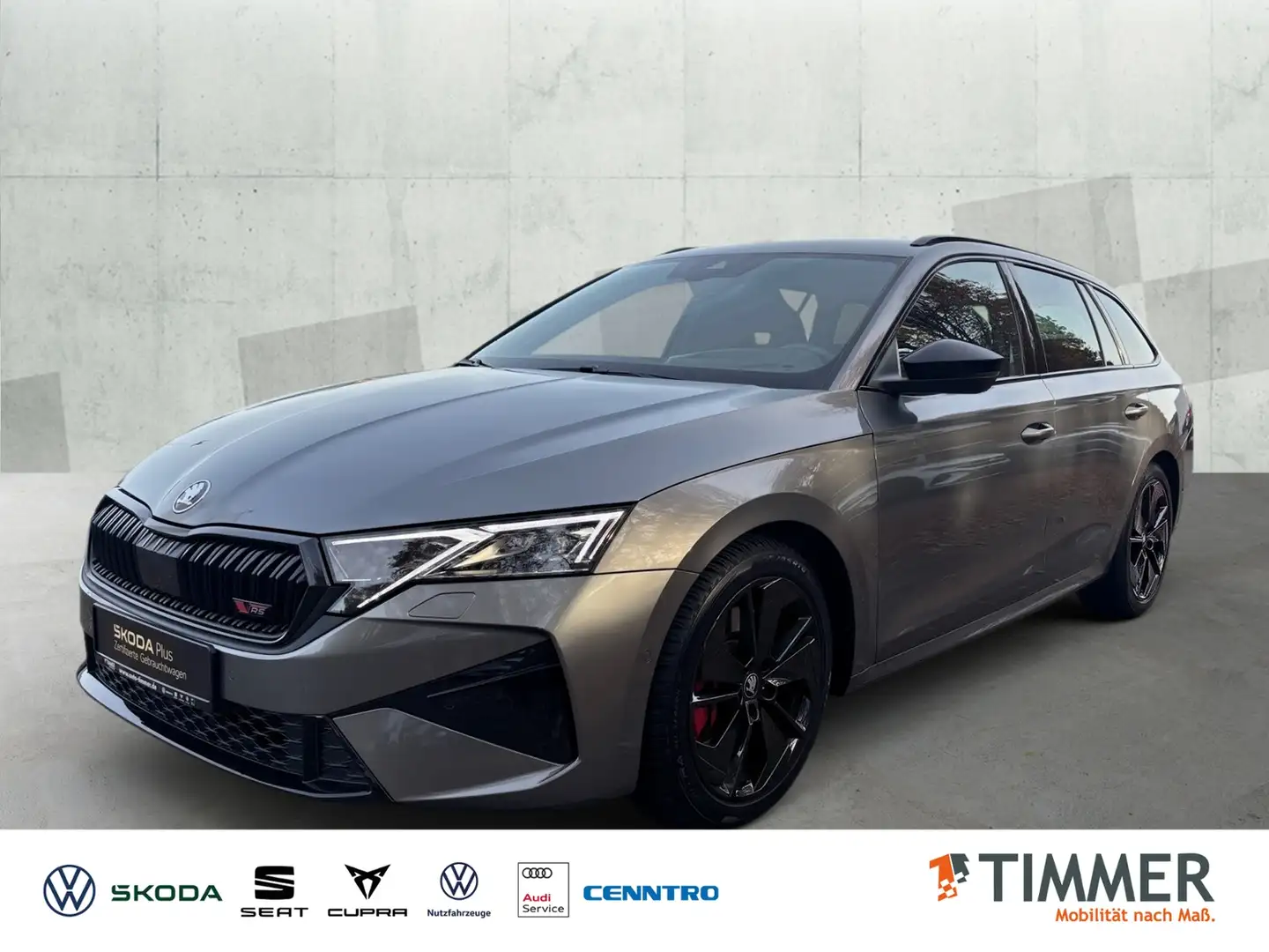 Skoda Octavia Combi RS 2.0 TSI DSG *CANTON *HuD *MATRIX *ACC *R Grau - 1