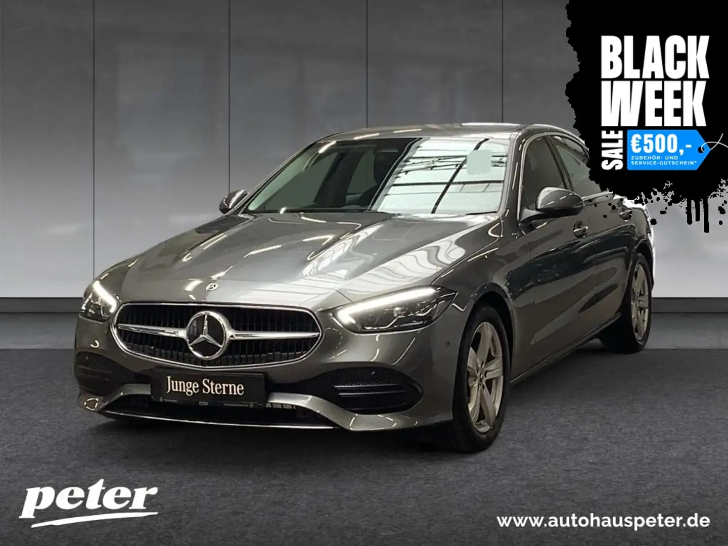 Mercedes-Benz C 180 /Avantgarde/9G/LED/Kamera/Navigation/AHK/ Grau - 1