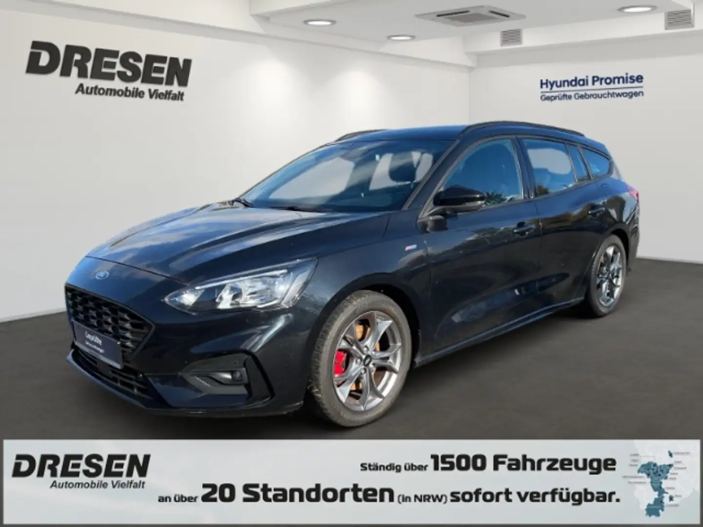 Ford Focus ST-Line X Turnier 1.5 Allwetter+Keyless Zwart - 1