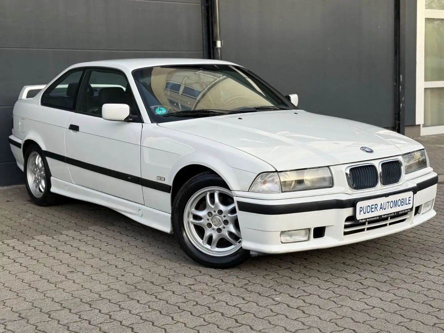 BMW 316 i E36 Coupe M-Paket Klima LESEN 2.Hand Spoile Weiß - 1