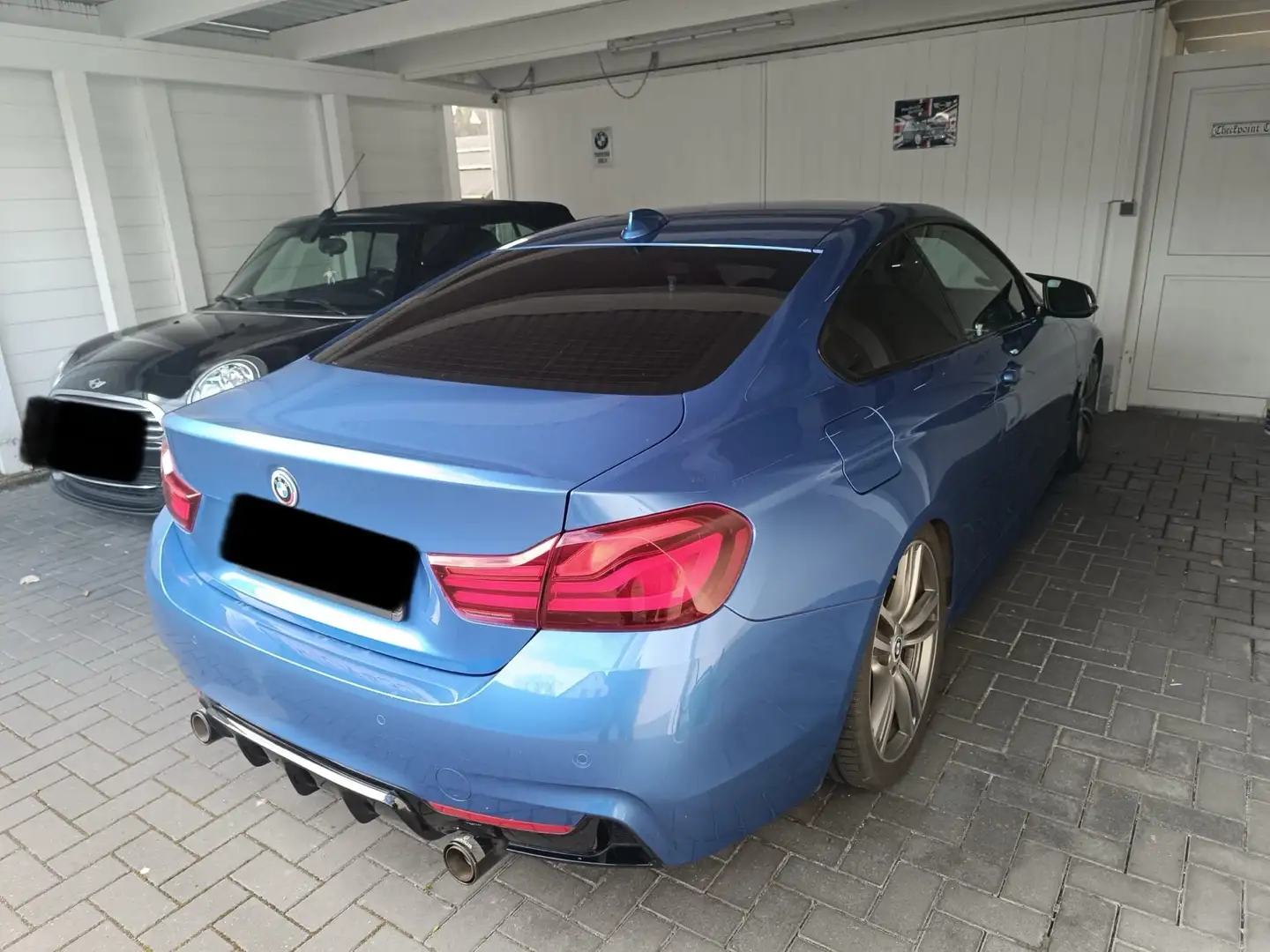 BMW 435 435i Coupe Aut. Sport Line Bleu - 2