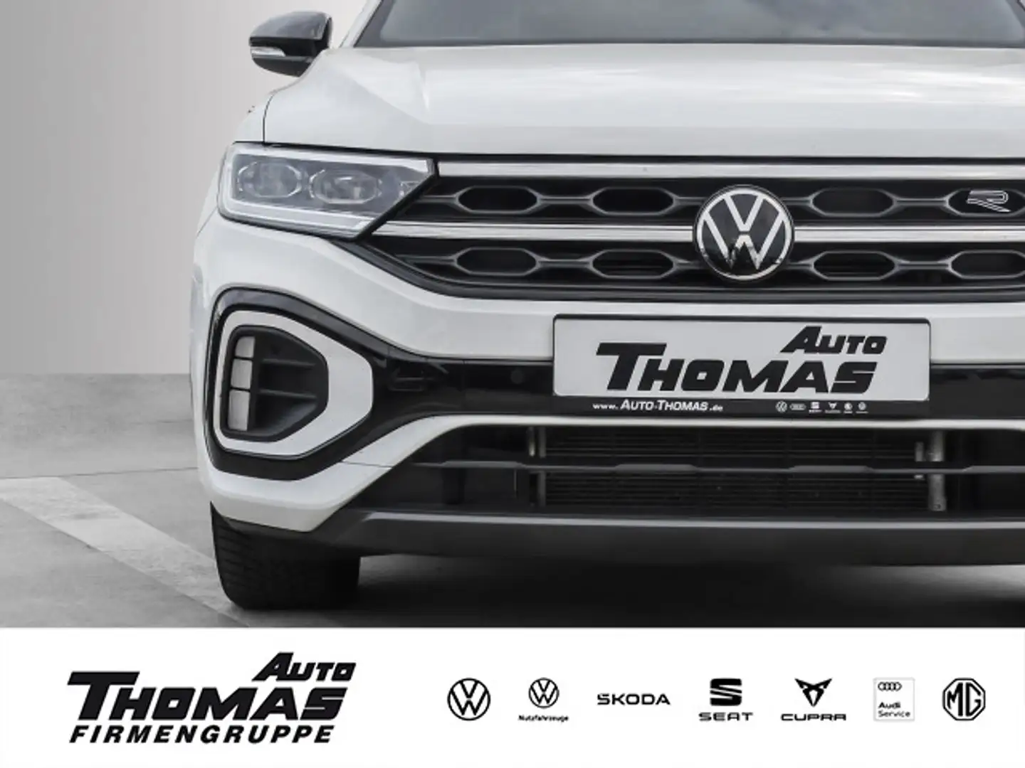 Volkswagen T-Roc R-Line 1.5 TSI NAVI+PDC+SHZ Weiß - 1