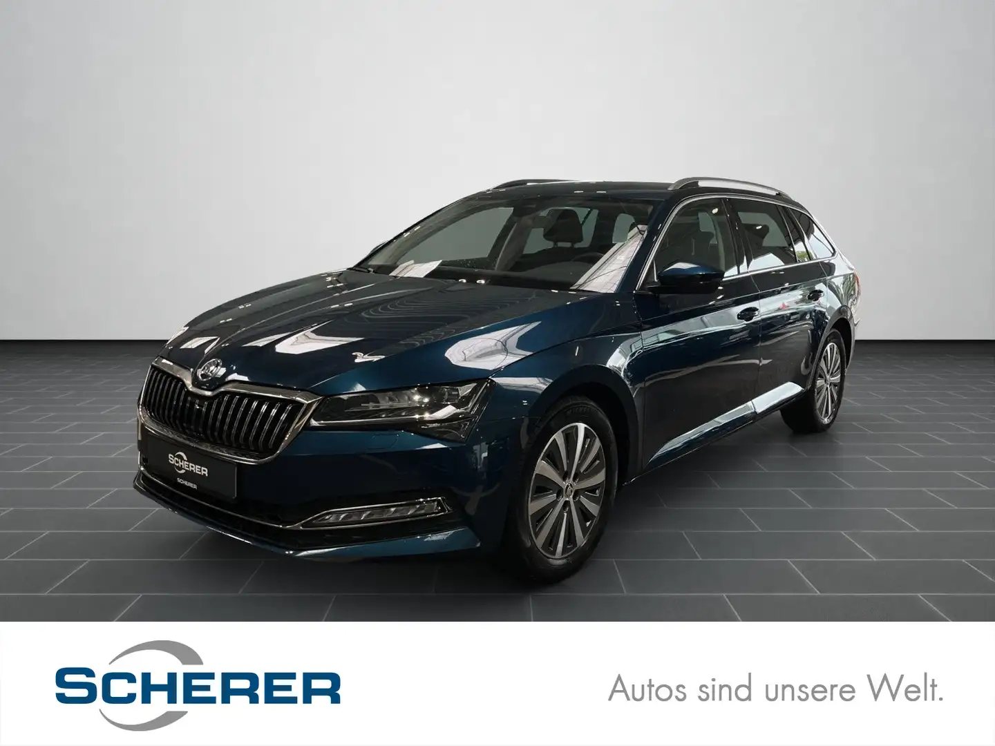 Skoda Superb Combi Style 2.0 TDI DSG Rückfahrkamera Blau - 1