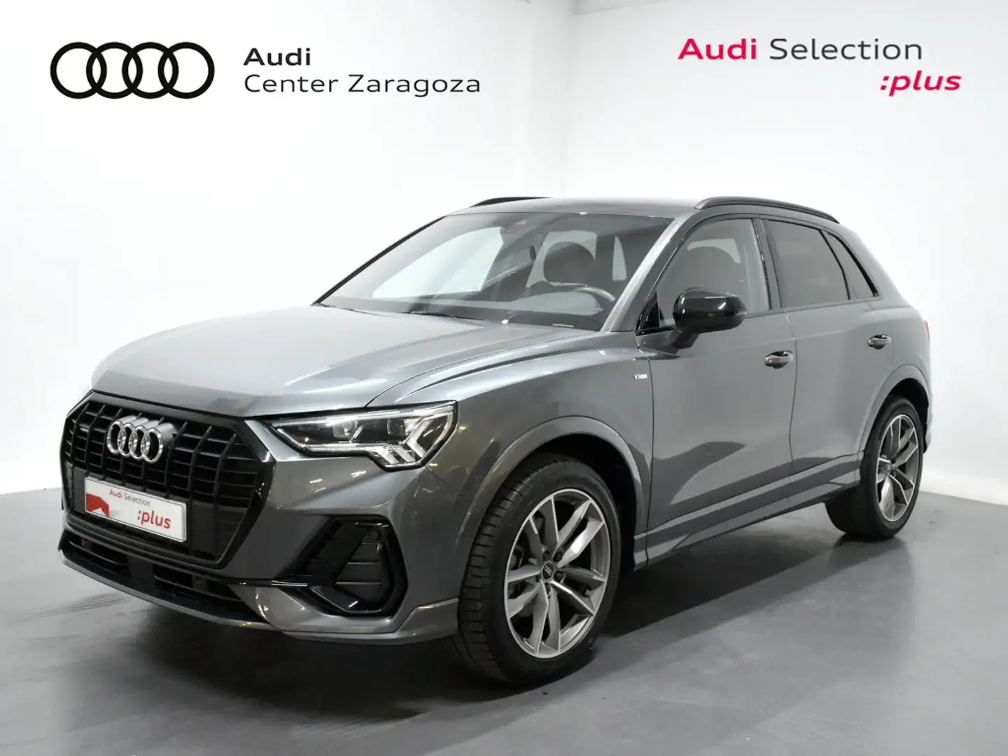 Audi Q3 35 TDI Black line quattro S tronic 110kW Gris - 1