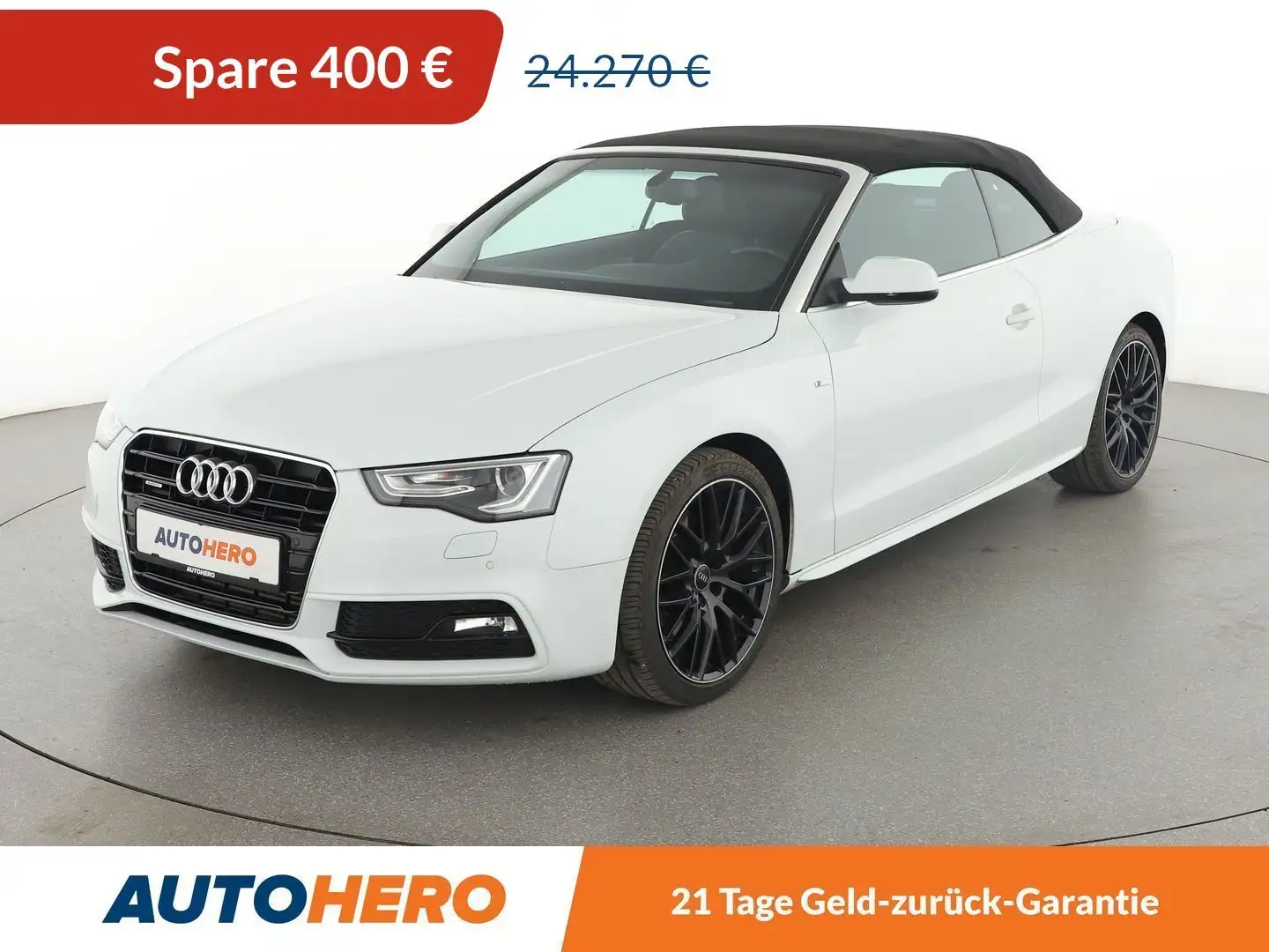 Audi A5 3.0 V6 TDI quattro clean diesel Aut.*NAVI* Blanc - 1