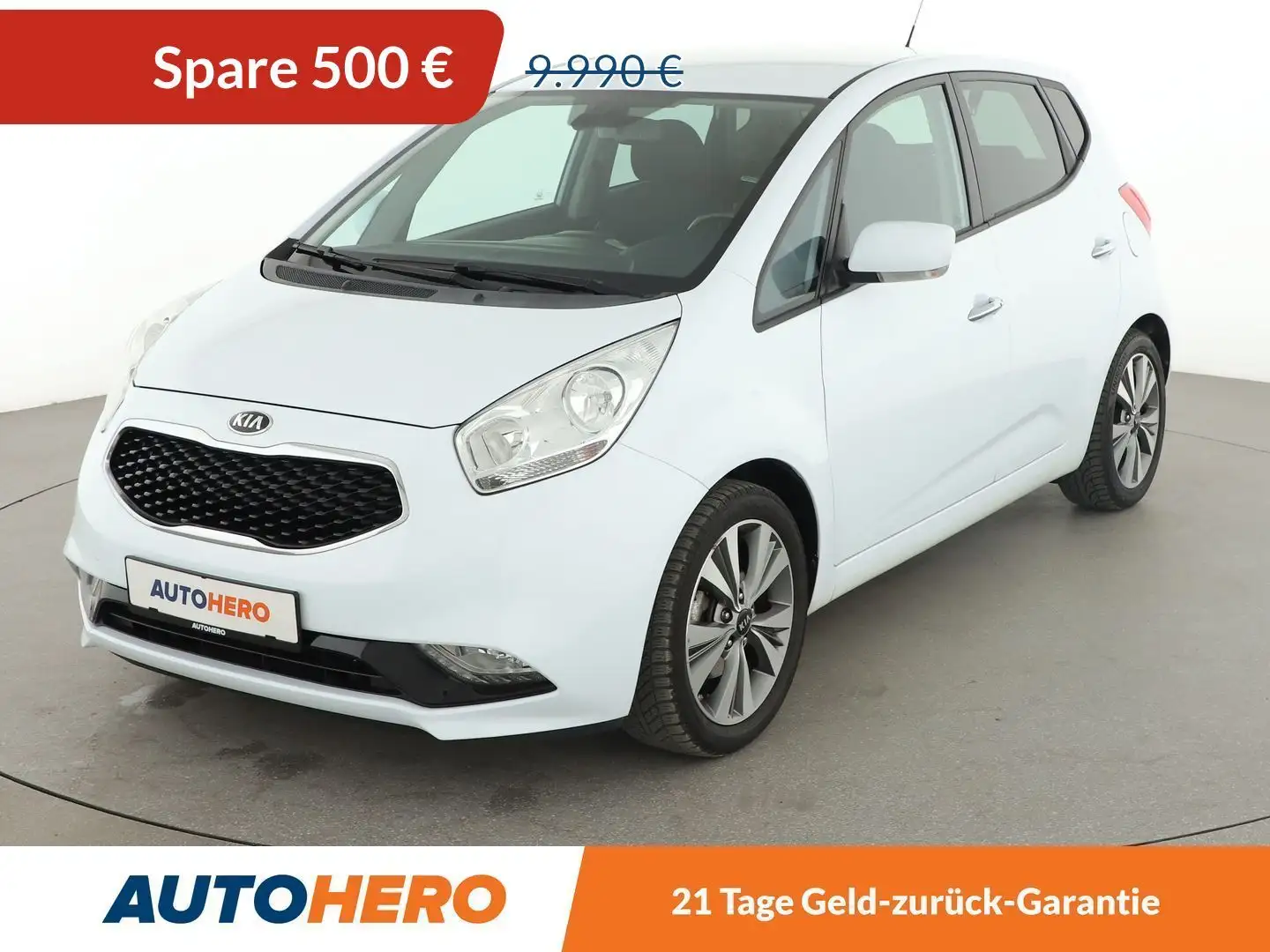 Kia Venga 1.6 Spirit*TEMPO*NAVI*CAM*PDC*SHZ*ALU* Blanco - 1