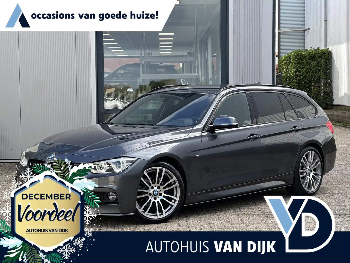 BMW 320 3-serie Touring 320i High Executive M-Pakket | NL- Gris - 1