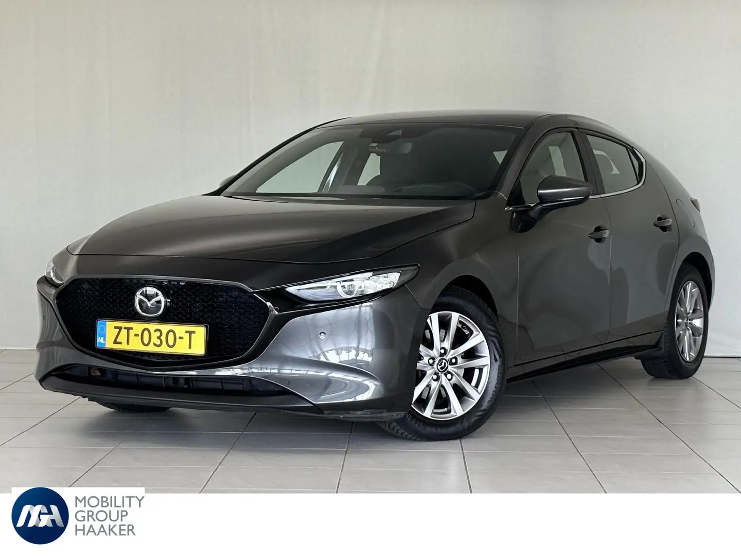 Mazda 3 2.0 e-SkyActiv-G M Hybrid 122 Comfort met Bose | T Grijs - 1