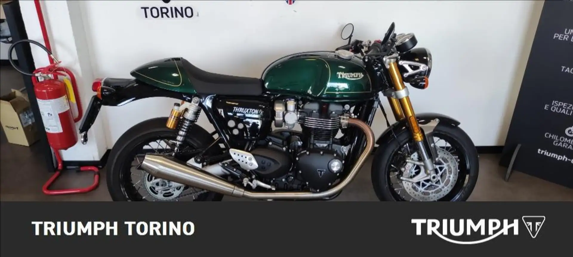 Triumph Thruxton RS Final Edition Zelená - 1