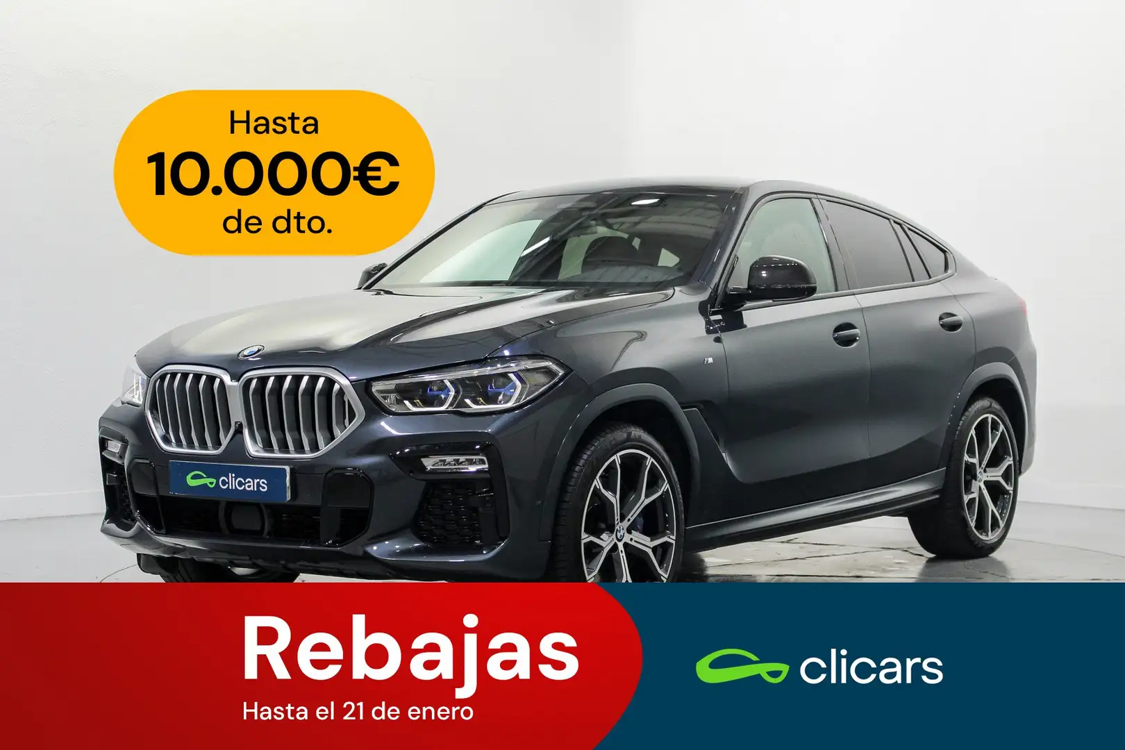BMW X6 xDrive 40iA Noir - 1