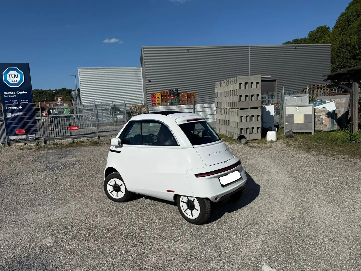 Micro Microlino Bílá - 2