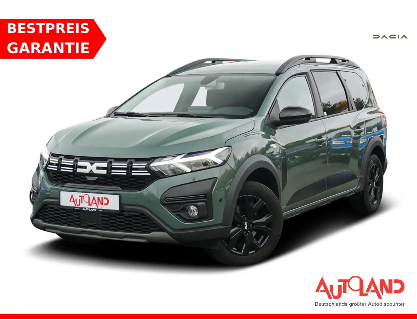 Dacia Jogger 1.0 TCE Extreme Navi Kamera 7-Sitzer AHK Grün - 1
