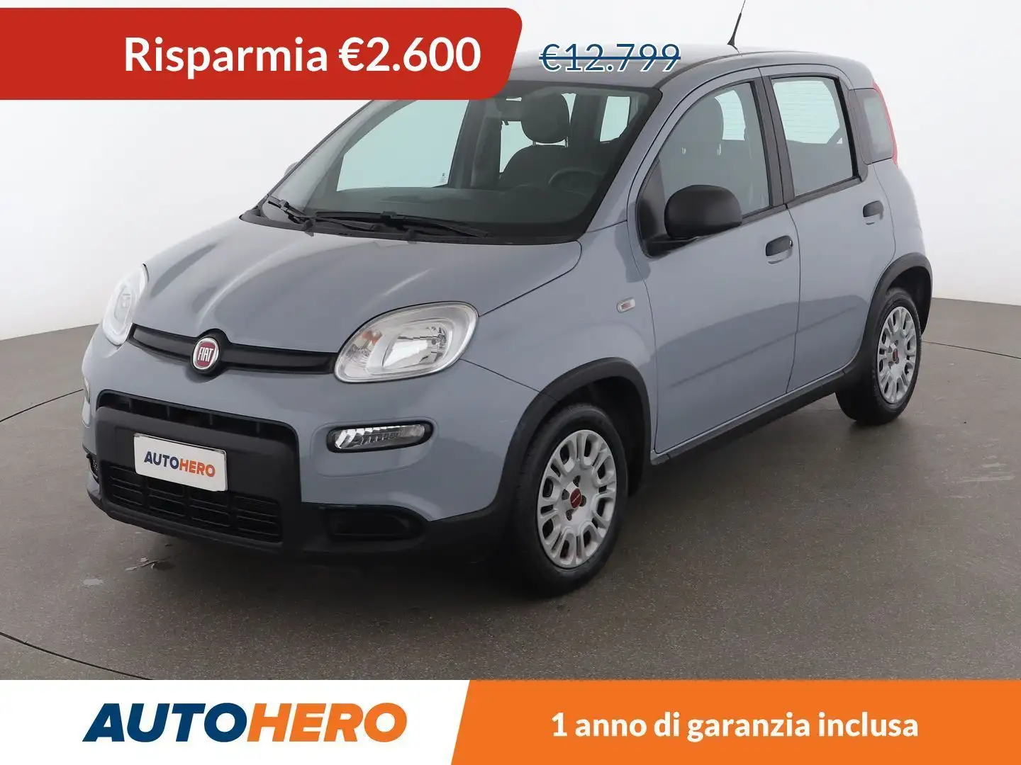 Fiat Panda 1.0 Mild-Hybrid MHEV Gris - 1
