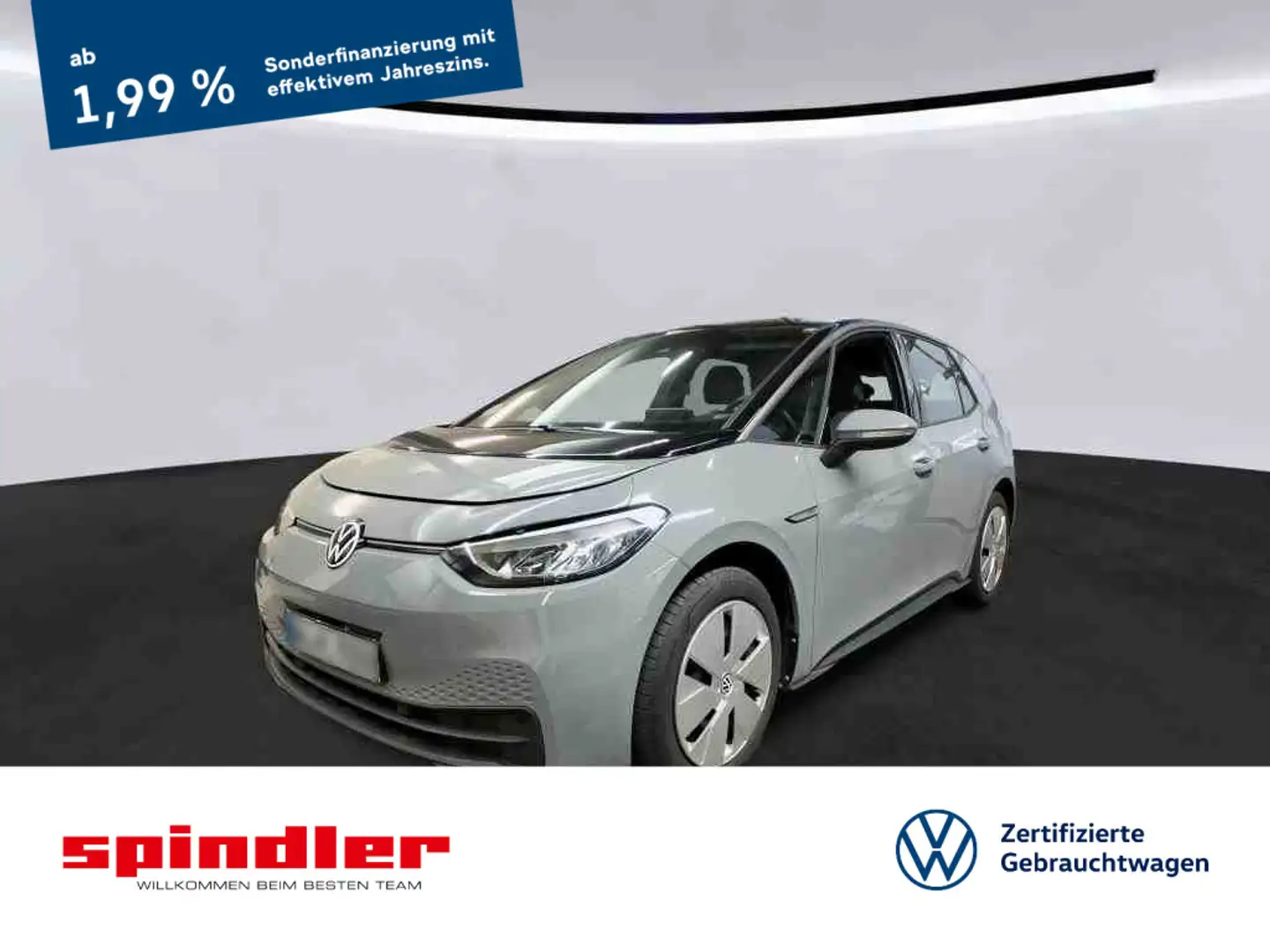 Volkswagen ID.3 Pro / Navi, Standklima, WP, LED, RFK, SHZ Grau - 1