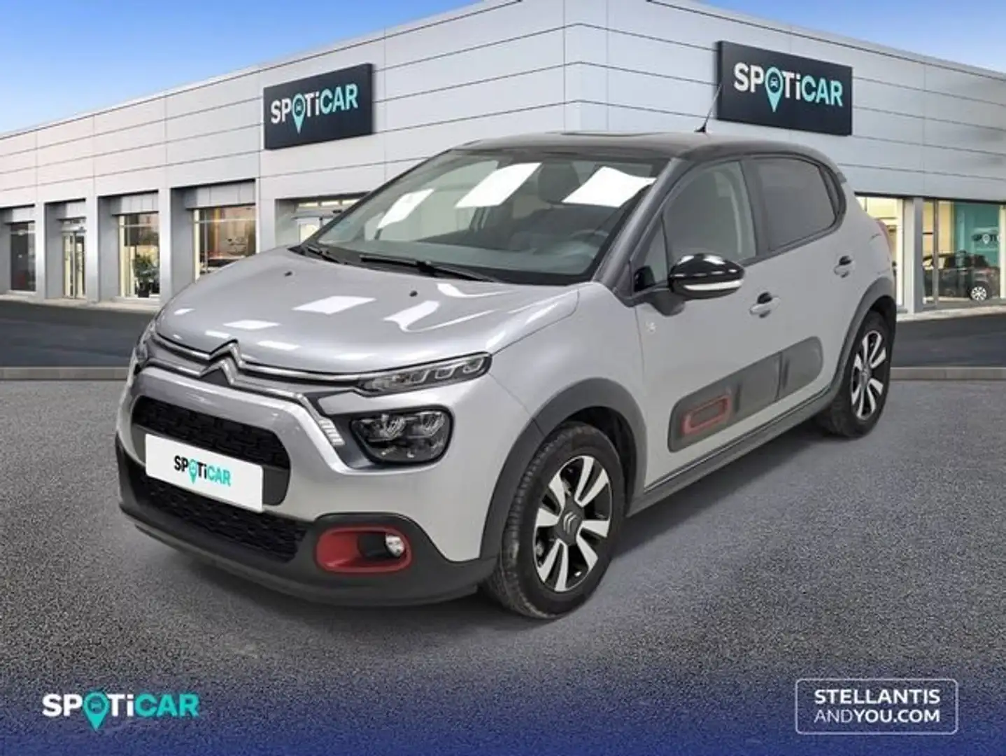 Citroen C3 PureTech 60KW (83CV) C-Series Gris - 1