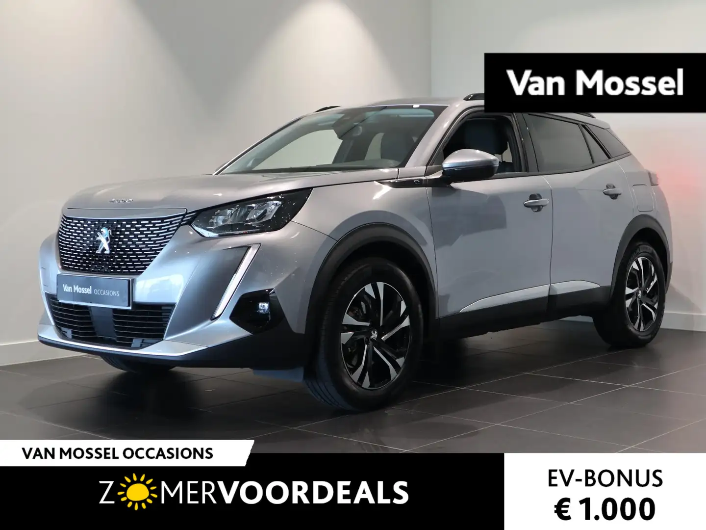 Peugeot e-2008 Allure - STOELVERWARMING - NAVIGATIE - 3D-I-COCKPI Grijs - 1