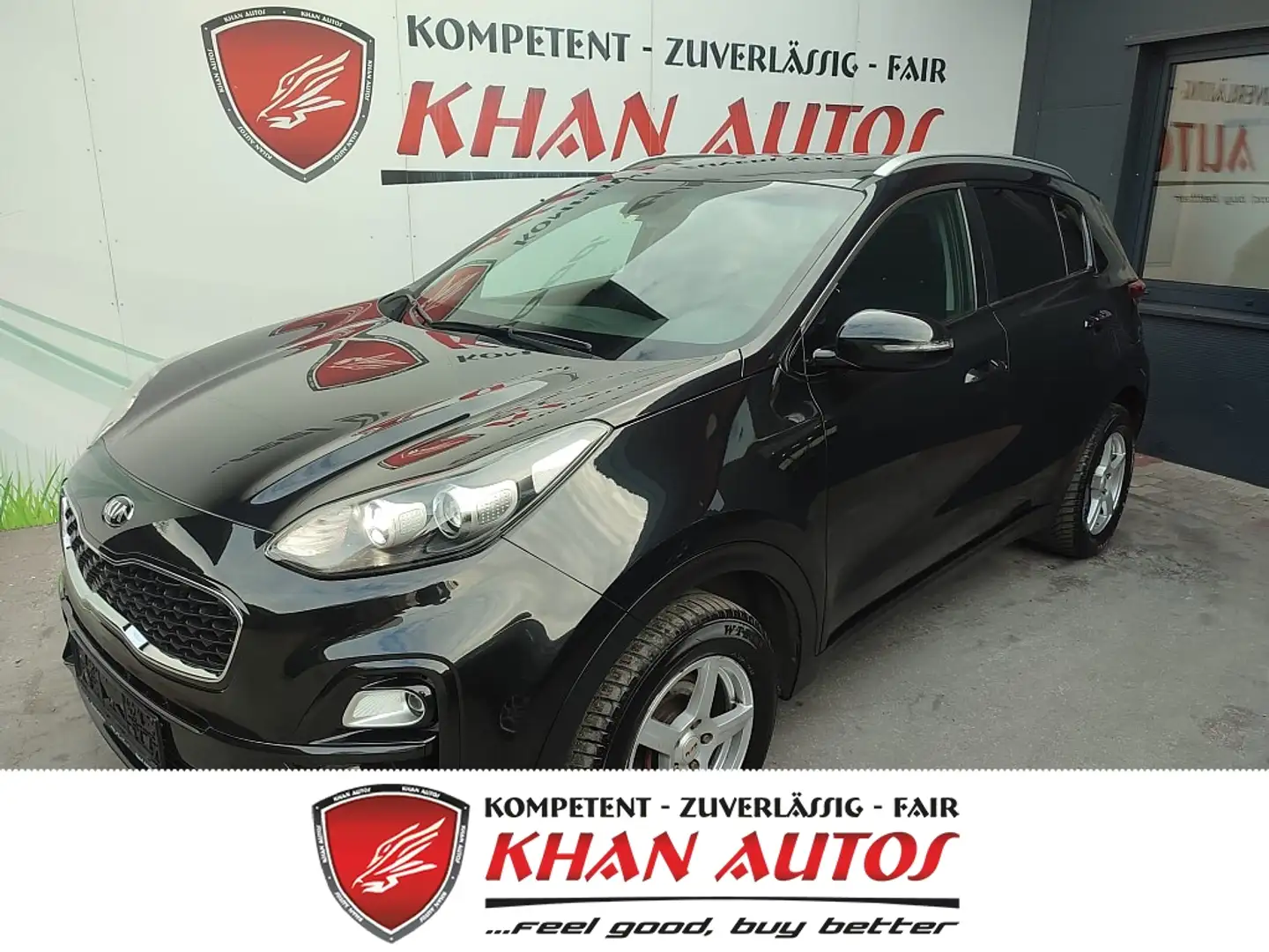 Kia Sportage 1,6 CRDI SCR *Navi*RF-Kamera*Bluetooth* Schwarz - 1