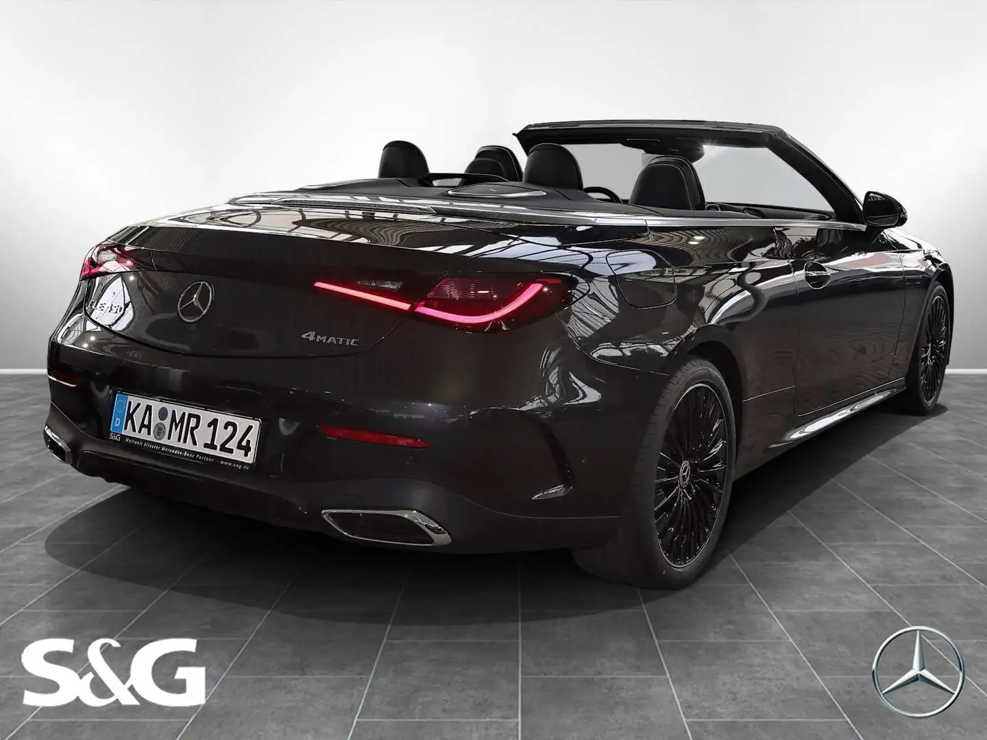 Mercedes-Benz CLE 450 4M Cabrio AMG MBUX+360°+DIG-LED+Night Grau - 2
