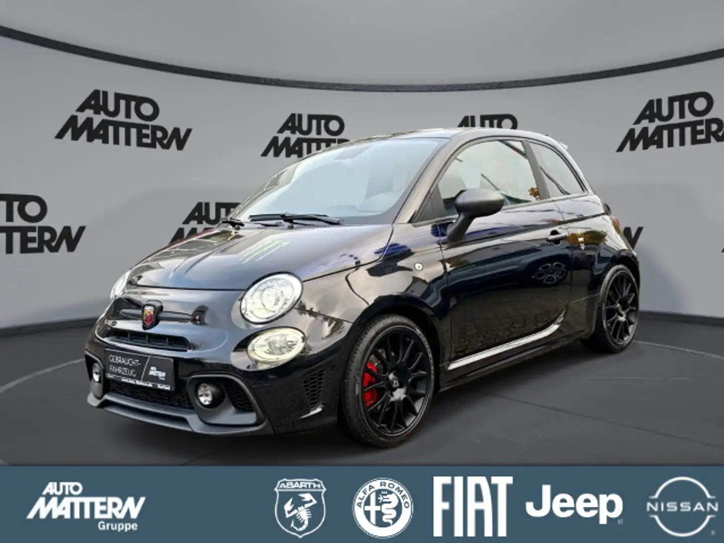Abarth 595 1.4 T-Jet 16V Monster Energy Yamaha Schwarz - 1