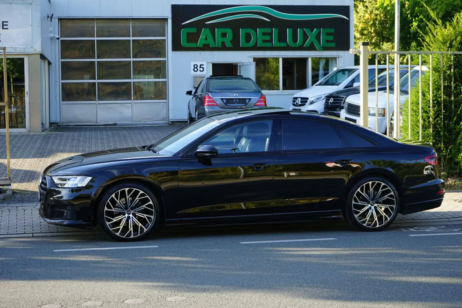 Audi A8 50 TDI quattro S-LINE*PANO*RAUTE*MASSAGE*B&O* Schwarz - 1