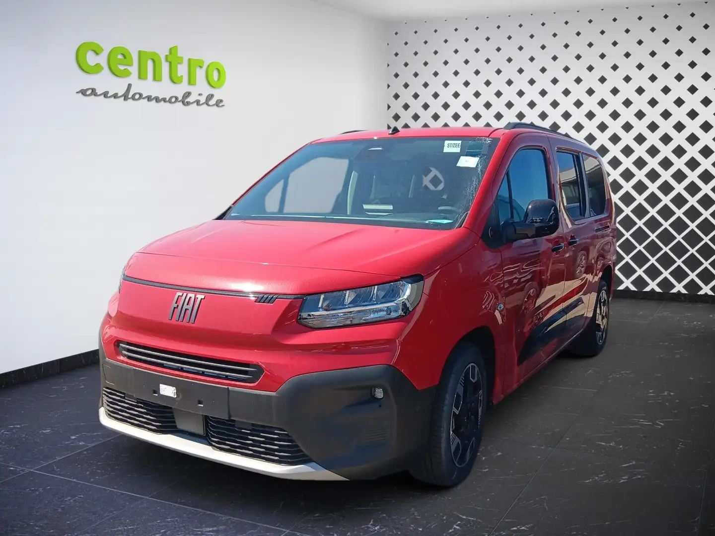 Fiat Qubo 7-Sitzer L2 1.5 Diesel 130 AT La Prima Rot - 1
