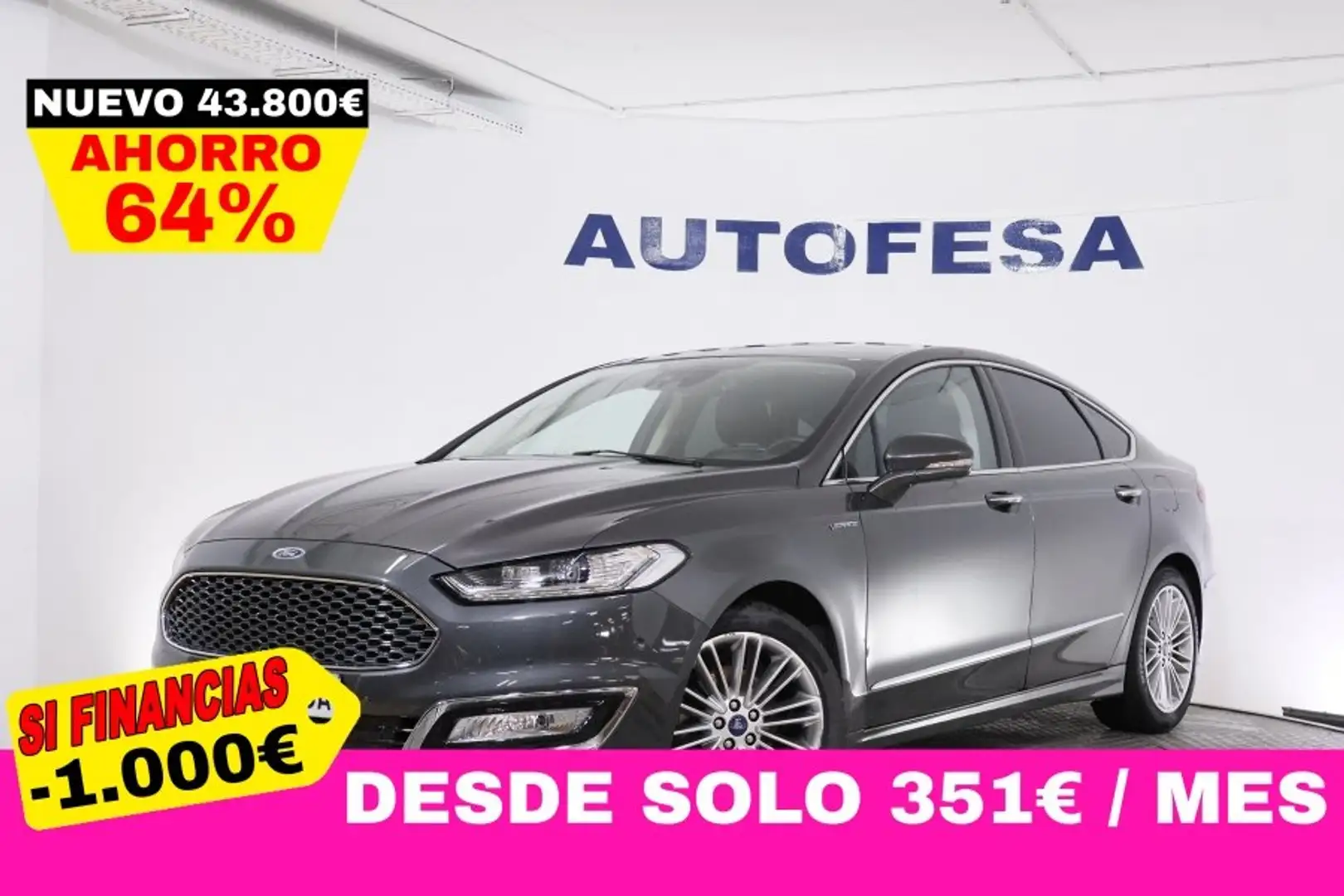Ford Mondeo 2.0 TDCI 180CV VIGNALE AUTO 4P S/S # NAVY, CUERO, - 1