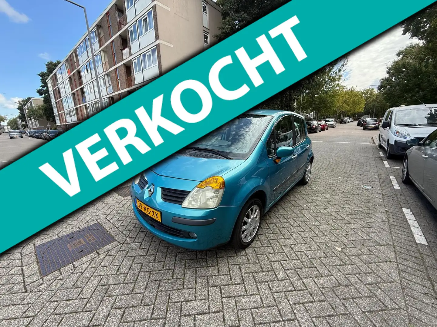 Renault Modus 1.2-16V Dynamique Luxe Blauw - 1