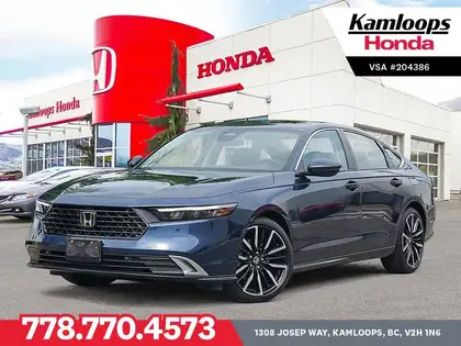 Blue 2026 Honda Accord Hybrid Sedan Front-Wheel Drive Automatic