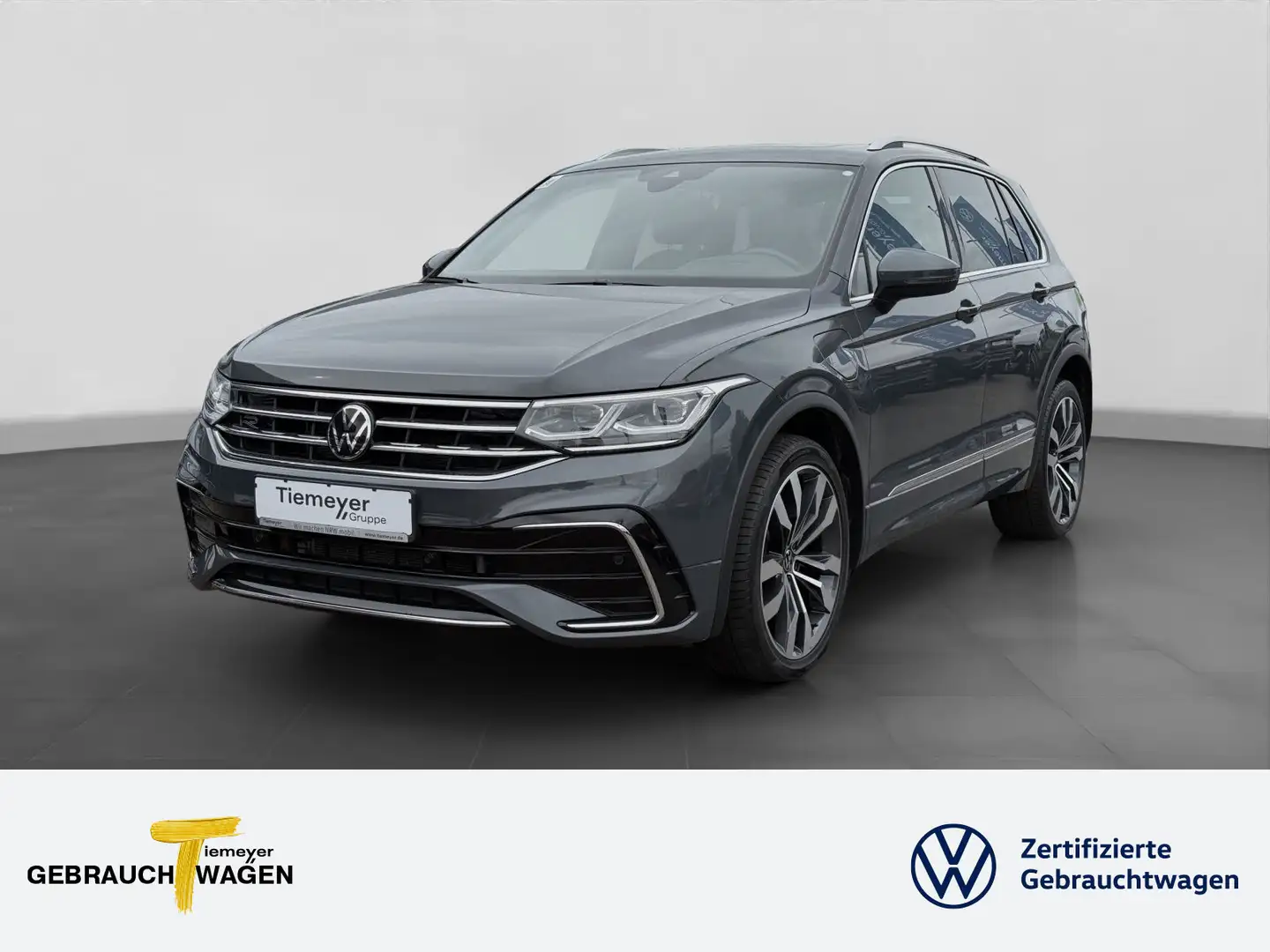 Volkswagen Tiguan eHybrid R-LINE LM20 MATRIX AHK PANO HEAD- Grau - 1